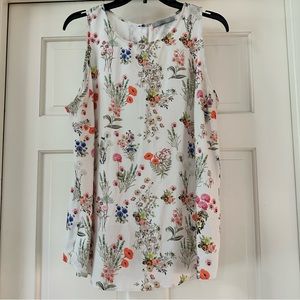 Dalia Sleeveless Floral Blouse • Size XL